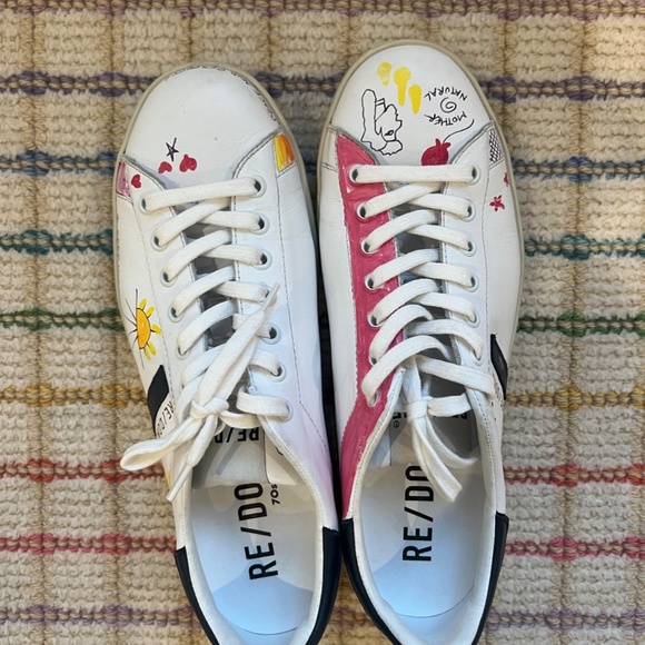 Re/Done special edition 70s Tennis Shoe - Picture 7 of 7